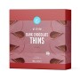 Marchio Amazon - Happy Belly Chips di cioccolato fondente belga, 4x125g