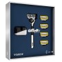 Gillette Fusion5 Proshield Rasoio da Uomo, 1 Manico 5 Lamette di Ricarica, Edizione Limitata, Idee Regalo Uomo Natale 2020