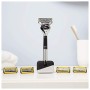 Gillette Fusion5 Proshield Rasoio da Uomo, 1 Manico 5 Lamette di Ricarica, Edizione Limitata, Idee Regalo Uomo Natale 2020