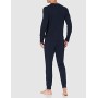 Emporio Armani Underwear Pajamas Set di Pigiama, Navy/Navy, XL Uomo