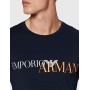 Emporio Armani Underwear Pajamas Set di Pigiama, Navy/Navy, XL Uomo
