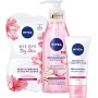 Nivea - Set regalo Besties, con custodia per il trucco, olio per la pulizia di viso e occhi, cura quotidiana e maschera per il v