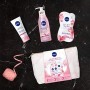 Nivea - Set regalo Besties, con custodia per il trucco, olio per la pulizia di viso e occhi, cura quotidiana e maschera per il v