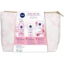 Nivea - Set regalo Besties, con custodia per il trucco, olio per la pulizia di viso e occhi, cura quotidiana e maschera per il v
