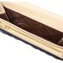 Love Moschino PORTAF.Quilted Nappa PU, Portafogli Donna, Navy, Normale
