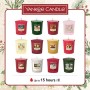 Yankee Candle confezione regalo | Candele profumate natalizie | 12 candele sampler | Collezione Magical Christmas Morning