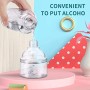 Foneso - Dispenser automatico di alcool, dispenser disinfettante spray da 300 ml, con sensore a infrarossi, senza contatto, per 