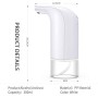 Foneso - Dispenser automatico di alcool, dispenser disinfettante spray da 300 ml, con sensore a infrarossi, senza contatto, per 
