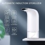 Foneso - Dispenser automatico di alcool, dispenser disinfettante spray da 300 ml, con sensore a infrarossi, senza contatto, per 