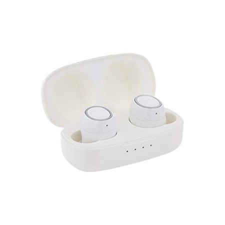 AmazonBasics - Auricolari Bluetooth true wireless, ultra leggeri, bianco