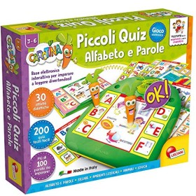 Lisciani Giochi Carotina Piccoli Quiz, Alfabeto e Parole