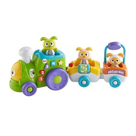 Fisher-Price-Il Trenino di Robottino Giocattolo Elettronico per Lo Sviluppo del Bambino, dai 6 Mesi, FXH95