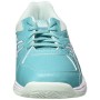 ASICS Court Slide Clay GS, Scarpa da Tennis Unisex-Bimbi 0-24, Techno Cyan/Bio Mint, 39 EU