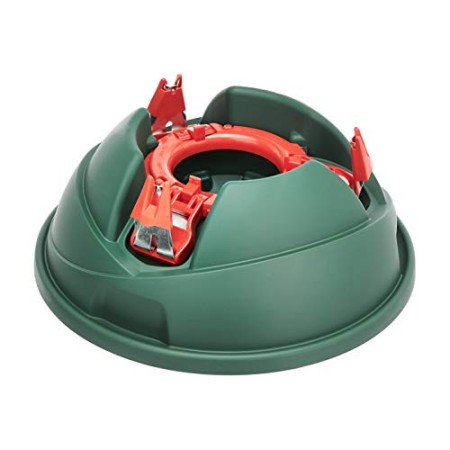 AmazonBasics Supporto per albero di Natale con serbatoio da 1,2 litri per alberi alti fino a 2,0 m