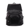 Zaino Invicta, Work Leather, Cuoio Nero, 30 Lt, Porta Laptop 15.6'' e porta Tablet, Tempo libero & Office