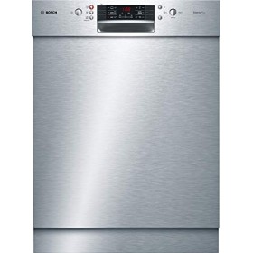 Bosch Elettrodomestici Serie 4 SMU46LS00E Lavastoviglie, Silenceplus, Display a 7 Segmenti, 60 cm, 7.5 L, 46 Decibel, 14 coperti