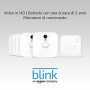 Sistema di telecamere per sicurezza domestica Blink (1a Generazione), per interni, rilevatore di movimento, video HD, batterie c