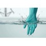 Spontex 12452017 Mani Preziose Guanti Casalinghi con Estratti di tè Bianco-1 Paio, Nitrile, Verde Acqua, Taglia M
