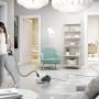 Electrolux EUS8ALRGY Aspirapolvere con Sacco Ultrasilencer, 750 W, 3.5 Litri, 58 Decibel, Bianco