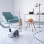 Electrolux EUS8ALRGY Aspirapolvere con Sacco Ultrasilencer, 750 W, 3.5 Litri, 58 Decibel, Bianco