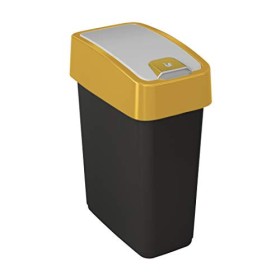 keeeper magne Pattumiere da Cucina, PP/TPE, Giallo, 10 Litri (per Sacchi da 18-20 L)