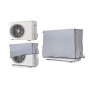 SMART-T-HAUS - Fodera Protettiva per condizionatore, per Esterno, Impermeabile, Doppio Tessuto e Protezione UV, Grigio, 90 x 55 