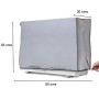 SMART-T-HAUS - Fodera Protettiva per condizionatore, per Esterno, Impermeabile, Doppio Tessuto e Protezione UV, Grigio, 90 x 55 