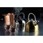 KitchenCraft Le' Xpress Bollitore a fischio, 1.3 L, Acciaio Inossidabile, Argento, 18.2 x 18.2 x 20.3 cm