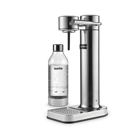 Aarke Carbonator II Gasatore d'Acqua, Acciaio, Polished Steel