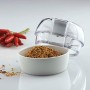 Imetec CG1 100 Macina Caffè e Spezie Elettrico con Lame in Acciaio Inox, Contenitore Salva-Freschezza, Funzionamento a Impulsi,