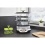 Tefal VS4003 Vitacuisine Compact Vaporiera con Funzione Vitamine Plus, Display Digitale, Ricettario Incluso