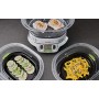 Tefal VS4003 Vitacuisine Compact Vaporiera con Funzione Vitamine Plus, Display Digitale, Ricettario Incluso