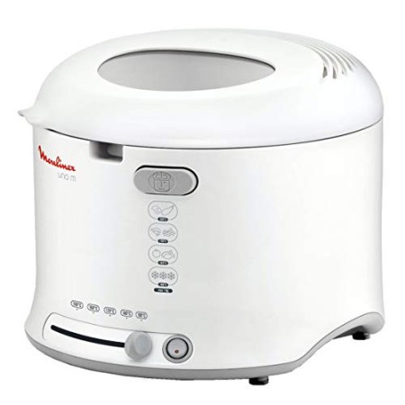Moulinex AF1231 Uno M Friggitrice Compatta con Capacità di 1 Kg, 1600 W