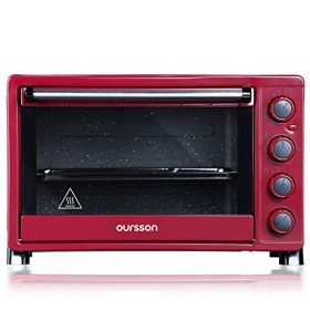 Oursson Forno elettrico a convezione, 30 litri, 12 combinazioni di cottura, funzione di pulizia automatica, 1500 watt (30 L)