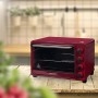 Oursson Forno elettrico a convezione, 30 litri, 12 combinazioni di cottura, funzione di pulizia automatica, 1500 watt (30 L)