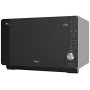 Whirlpool MWF 426 SL Forno a Microonde Extra Space, 25 Litri, Argento, con griglia alta, piatto Crisp + maniglia