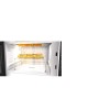 Whirlpool MWF 426 SL Forno a Microonde Extra Space, 25 Litri, Argento, con griglia alta, piatto Crisp + maniglia