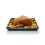 Whirlpool MWF 426 SL Forno a Microonde Extra Space, 25 Litri, Argento, con griglia alta, piatto Crisp + maniglia