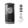Philips HR2345/29 Viva Collection Pastamaker - Macchina con 4 trafile per preparare da zero pasta e spaghetti, 150 W, Nero