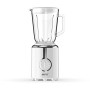 Imetec BL4 500 Frullatore, Lame tritaghiaccio in acciaio inox, Bicchiere da 800 ml in vetro, 2 velocità con Pulse, Coperchio do