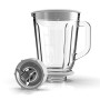 Imetec BL4 500 Frullatore, Lame tritaghiaccio in acciaio inox, Bicchiere da 800 ml in vetro, 2 velocità con Pulse, Coperchio do