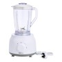 AmazonBasics - Robot e frullatore da cucina, 600 W, ciotola da 2,4 L e caraffa per frullatore da 1,25 L