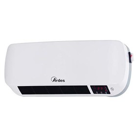 Ardes AR4W03P Week Termoventilatore Ceramico da Parete, Display Digitale e Programmatore Settimanale, Timer 12 H, con Telecomand