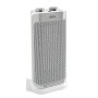 Argo Boogie Plus Termoventilatore Ceramico a Torre, 2 Modalità di Riscaldamento Eco e Comfort, 1000 - 2000 W, Bianco/Argento