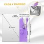 SAFETYON Mini macchina da cucire portatile 30 pezzi, mini macchina da cucire portatile elettrica manuale comoda macchina da cuci