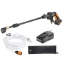 Worx WG629E.10 - Idropulitrice ad alta pressione a batteria, 20 V, con caricatore rapido