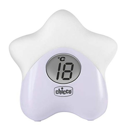 Chicco Luce Termometro Stella, Anti Buio, Bianco