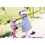 BABY born Fahrradsitz 43cm Play&Fun-Seggiolino per Bicicletta, 43 cm, Colore Rosa + Menta, 827277