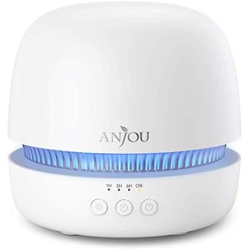 Anjou Diffusore di aromi, 300 ml, umidificatore a ultrasuoni, senza BPA, con sistema di flusso dell'olio brevettato per oli esse