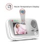 Motorola MBP482 Baby Monitor Video, Bianco